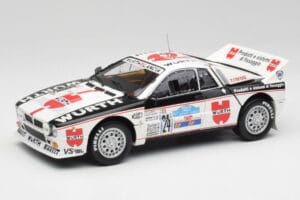 Lancia 037 #1 G. Cunico / E. Bartolich Targa Florio Winner 1983 Kyosho 1:18 08302H Metalli