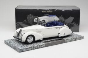Lancia Astura Tipo 233 Corto Valkoinen Minichamps 1:18 107125330 Hartsi — kuva 6 / 6