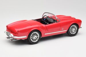 Lancia Aurelia B24 Spider Punainen Bburago 1:18 3010 Metalli — kuva 3 / 8