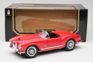 Lancia Aurelia B24 Spider Punainen Bburago 1:18 3010 Metalli — kuva 8 / 8
