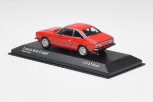 Lancia Beta Coupe Punainen Minichamps 1:43 400125720 Metalli — kuva 3 / 3