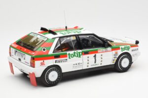 Lancia Delta HF 4WD #1 D. Cerrato Totip Rally Targa Florio 1987 Kyosho 1:18 08960C Metalli — kuva 3 / 8