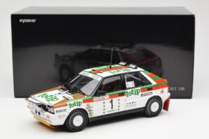 Lancia Delta HF 4WD #1 D. Cerrato Totip Rally Targa Florio 1987 Kyosho 1:18 08960C Metalli — kuva 8 / 8