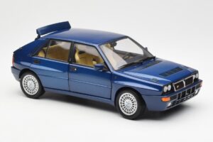 Lancia Delta HF Integrale Evo II Sininen Kyosho 1:18 08341BL Metalli — kuva 6 / 8