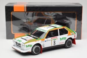 Lancia Delta S4 #8 D. Cerrato / G. Cerri Rally San Remo 1986 IXO 1:18 18RMC133 Metalli — kuva 6 / 6