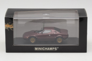 Lancia Stratos Burgundinpunainen Minichamps 1:43 LANCIA001 Metalli — kuva 4 / 4