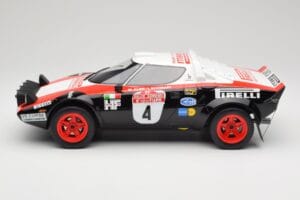 Lancia Stratos HF Gr.4 Musta #0 M. Alen / I. Kivimäki Rally San Remo 1978 Otto 1:12 G088 Hartsi — kuva 3 / 6