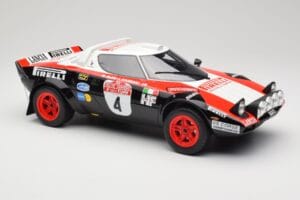 Lancia Stratos HF Gr.4 Musta #0 M. Alen / I. Kivimäki Rally San Remo 1978 Otto 1:12 G088 Hartsi — kuva 4 / 6