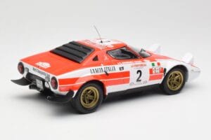 Lancia Stratos HF #2 J-B. Andruet / Biche Winners Tour de Corse 1974 Minichamps 1:18 155741702 Metalli — kuva 2 / 6