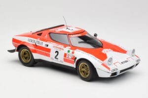 Lancia Stratos HF #2 J-B. Andruet / Biche Winners Tour de Corse 1974 Minichamps 1:18 155741702 Metalli — kuva 4 / 6