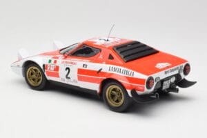 Lancia Stratos HF #2 J-B. Andruet / Biche Winners Tour de Corse 1974 Minichamps 1:18 155741702 Metalli — kuva 5 / 6