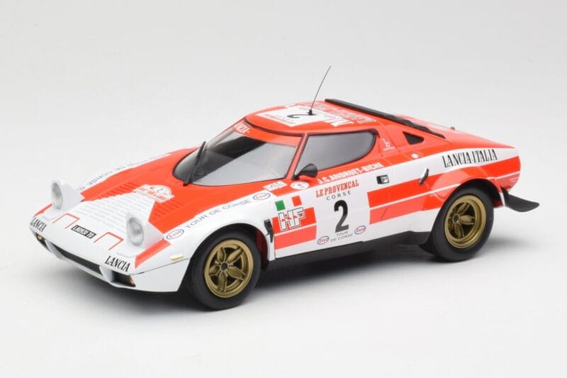 Lancia Stratos HF #2 J-B. Andruet / Biche Winners Tour de Corse 1974 Minichamps 1:18 155741702 Metalli