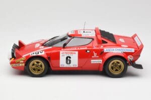 Lancia Stratos HF #6 B. Darniche / A. Mahé Winners Tour de France Automobile 1975 Minichamps 1:18 155751706 Metalli — kuva 3 / 6
