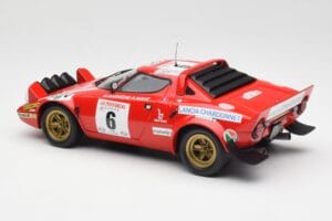 Lancia Stratos HF #6 B. Darniche / A. Mahé Winners Tour de France Automobile 1975 Minichamps 1:18 155751706 Metalli — kuva 5 / 6