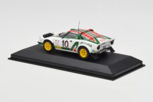 Lancia Stratos #10 Team Alitalia S. Munari / S. Maiga Rally Monte Carlo 1976 Minichamps 1:43 430761210 Metalli — kuva 3 / 4