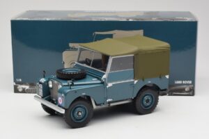 Land Rover 88 Series I Vaaleansininen Minichamps 1:18 150168907 Metalli — kuva 8 / 8