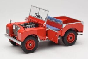 Land Rover 88 Series I Punainen Minichamps 1:18 150168910 Metalli — kuva 2 / 8