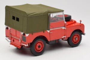 Land Rover 88 Series I Punainen Minichamps 1:18 150168910 Metalli — kuva 3 / 8