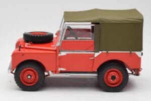 Land Rover 88 Series I Punainen Minichamps 1:18 150168910 Metalli — kuva 4 / 8