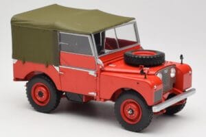 Land Rover 88 Series I Punainen Minichamps 1:18 150168910 Metalli — kuva 6 / 8