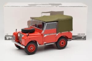 Land Rover 88 Series I Punainen Minichamps 1:18 150168910 Metalli — kuva 8 / 8