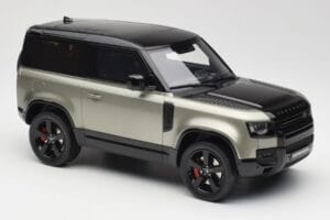 Land Rover Defender 90 HSE P400 L663 Pangea Green Metallic GT Spirit 1:18 GT517 Hartsi — kuva 4 / 6