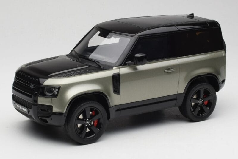 Land Rover Defender 90 HSE P400 L663 Pangea Green Metallic GT Spirit 1:18 GT517 Hartsi
