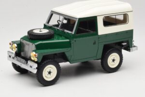 Land Rover Lightweight Series III Hard Top Tummanvihreä BoS Models 1:18 BOS355 Hartsi