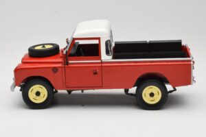 Land Rover Series I 109 Pickup Punainen Eagle Collectibles 1:18 440500 Metalli — kuva 4 / 8