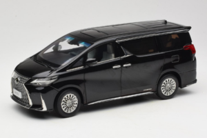 Lexus LM300h Musta Kyosho 1:18 08963BK Metalli