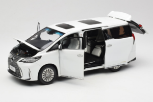 Lexus LM300h White Pearl Kyosho 1:18 08963WP Metalli — kuva 2 / 8