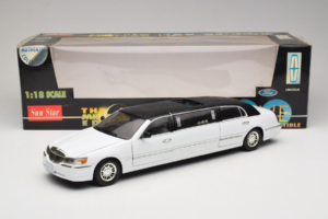 Lincoln Limousine Valkoinen Sun Star 1:18 1260 Metalli — kuva 8 / 8