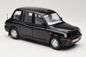 London Taxi TX1 Musta Sun Star 1:18 1120 Metalli — kuva 6 / 8