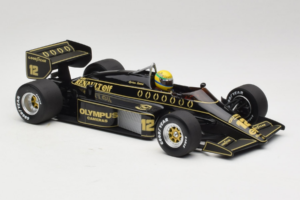 Lotus 97T Renault #12 A. Senna Team Lotus 1985 Minichamps 1:18 540851812 Metalli — kuva 4 / 7