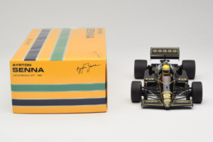 Lotus 97T Renault #12 A. Senna Team Lotus 1985 Minichamps 1:18 540851812 Metalli — kuva 6 / 7