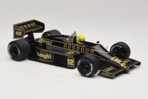 Lotus 98T Renault #12 A. Senna Team Lotus 1986 Minichamps 1:18 540861812 Metalli — kuva 4 / 7
