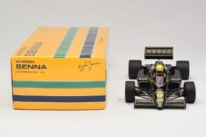 Lotus 98T Renault #12 A. Senna Team Lotus 1986 Minichamps 1:18 540861812 Metalli — kuva 6 / 7