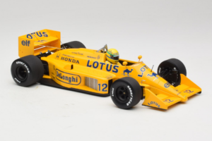 Lotus 99T Honda #12 A. Senna Team Lotus 1987 Minichamps 1:18 540871812 Metalli — kuva 4 / 7
