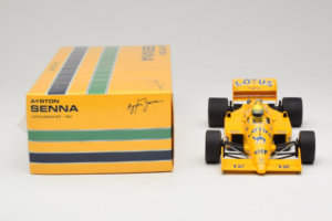 Lotus 99T Honda #12 A. Senna Team Lotus 1987 Minichamps 1:18 540871812 Metalli — kuva 6 / 7