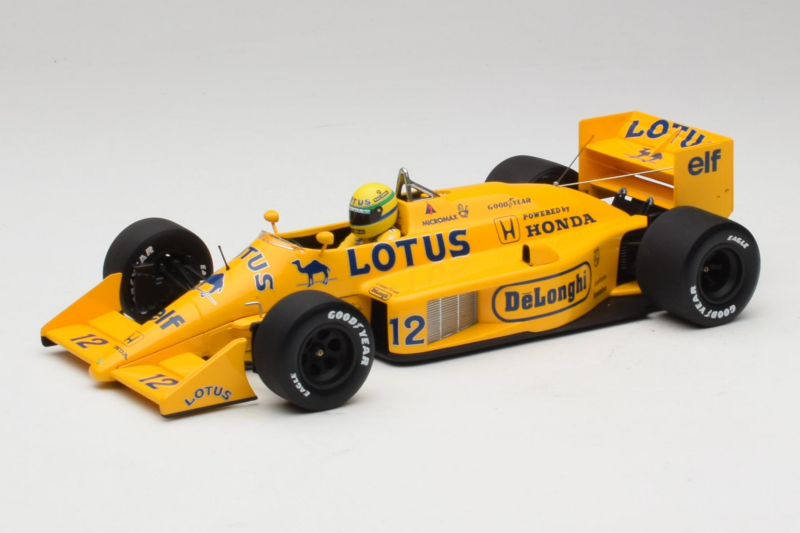 Lotus 99T Honda #12 A. Senna Team Lotus 1987 Minichamps 1:18 540871812 Metalli