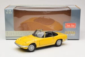 Lotus Elan S3 Avoauto Keltainen Sun Star 1:18 4052 Metalli — kuva 6 / 6