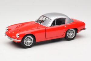 Lotus Elise S1 Punainen & Hopea Whitebox 1:18 WB18003 Metalli