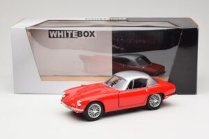 Lotus Elise S1 Punainen & Hopea Whitebox 1:18 WB18003 Metalli — kuva 8 / 8