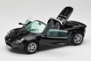 Lotus Elise S1 Roadster Musta Chrono 1:18 CH001 Metalli — kuva 2 / 8
