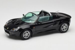 Lotus Elise S1 Roadster Musta Chrono 1:18 CH001 Metalli
