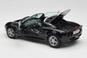 Lotus Elise S1 Roadster Musta Chrono 1:18 CH001 Metalli — kuva 5 / 8