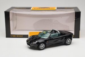 Lotus Elise S1 Roadster Musta Chrono 1:18 CH001 Metalli — kuva 8 / 8