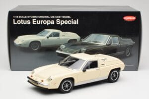 Lotus Europa S2 Special Valkoinen Kyosho 1:18 08155W Metalli — kuva 8 / 8
