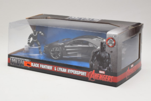 Lykan HyperSport Black Panther Figuuri Mukana Metals Diecast 1:24 99723 Metalli — kuva 3 / 3
