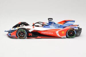 Mahindra M5Electro Mahindra Racing #94 F. Rosenqvist Formula E Season 5 2019 Minichamps 1:18 114180094 Metalli — kuva 3 / 6